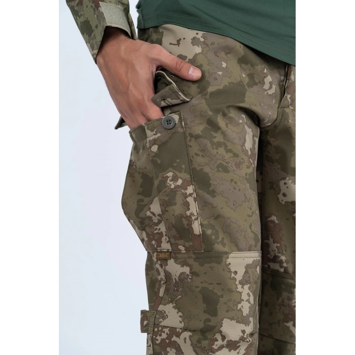 Yeni Piyade Kamuflaj Likralı Pantolon Combat Tactical
