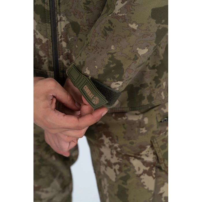 Piyade Kamuflaj Softshell Mont Combat Tactical