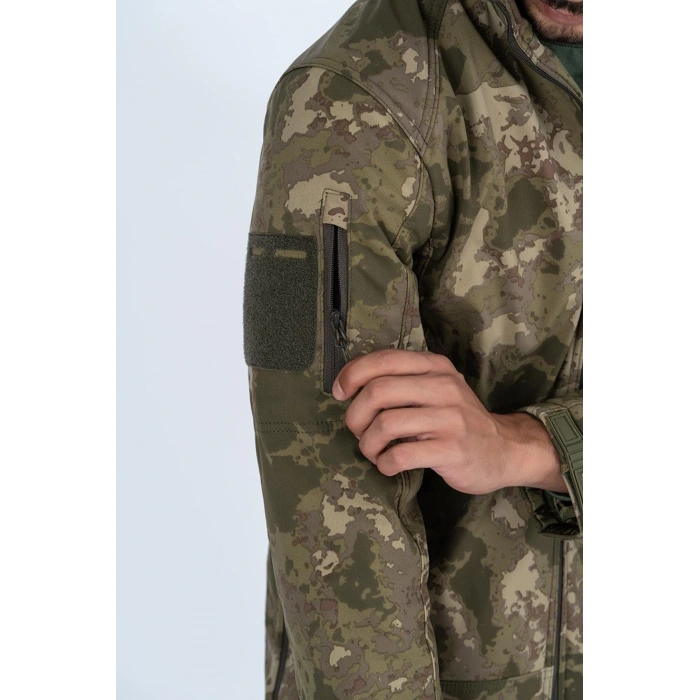 Piyade Kamuflaj Softshell Mont Combat Tactical