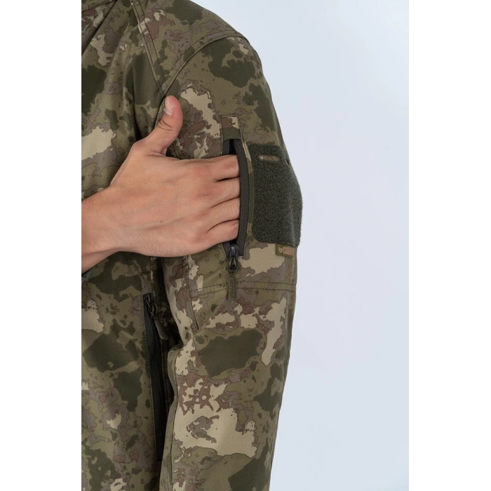 Piyade Kamuflaj Softshell Mont Combat Tactical