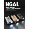 NGAL -PLASTİK KASA Kırmızı Lazer + Tüfek Feneri 22mm Wadsn Metal M300W Strobe Scoutlight M600W TÜFEK Feneri, Silah feneri Airsoft Kablolu Metal fener 22 mm ray için