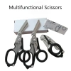 Katlanır Medikal Süper Kesici Makas Multitool Taktik Çok Fonksiyonlu Outdoor Askeri Av Tipi
