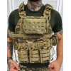 Multicam QR Hücum Yeleği Kurtulmalı Quick Release Ar15 Mpt76 MPT55 Ak47 (Plakalıklı)
