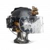 Vizörlü Balistik Kask Koruyucu Miğfer Siyah Kulaksız 3a Level Fast Cut Helmet