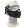 Kask İçin Koruyucu Maske ,Airsoft Yüz Maskesi Ghost Yarım Yüz Polimer Maske