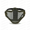 Airsoft Yüz Maskesi Yarım Yüz Paintball Tel Maske 3 Renk