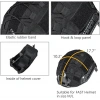 Siyah Balistik Başlık Lastikli Kask Kılıfı ,Black Helmet Cover