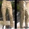 Combat Krem Likralı Ripstop TAKTİK KORUMA Pantolonu