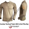 COMBAT KREM RENK UZUNKOL OPERASYON TİŞÖRTÜ LİKRALI