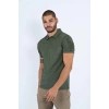 Combat Taktik Pike Tişört Kısa Kol / Polo Yakalı çöl 50-50 Pamuk-Polyester