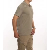 Attack Taktik Pike Tişört  50-50 Pamuk-Polyester Kısa Kol Fermuarlı / Polo Yakalı çöl