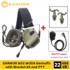 Earmor M32 MOD4 MIKROFONLU Aktif Koruma Atış Kulaklığı +Ptt