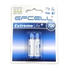 Elektronik Atış Kulaklığı Pili Şarjlı 2 Adet 700 Mah Efcell,Pil 700 Mah Şarj Edilebilir Aaa 1.2V Nı-Mh 1li Ince Kalem Pil Efcell HR03-MICRO