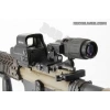 Replika EOTech G33 STS 3X Yakınlaştırıcı - Yana Katlanır Ayaklı -Siyah ve Çöl Rengi Magnifier Atışa Dayanıklı ASKERİ ÜRÜN
