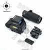 Replika EOTech G33 STS 3X Yakınlaştırıcı - Yana Katlanır Ayaklı -Siyah ve Çöl Rengi Magnifier Atışa Dayanıklı ASKERİ ÜRÜN
