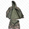 Goratex Soğuk İklim Elyaf Dolgulu Softshell Mont Pantolon Multicam