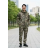 Goratex Soğuk İklim Elyaf Dolgulu Softshell Mont Pantolon Multicam