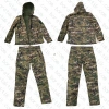 Goratex Soğuk İklim Softshell Mont Pantolon Multicam