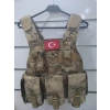 Jandarma Yeni Tip Mpt76 Hücum Yeleği (Plakalıklı) Kapaklı