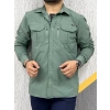 Likralı TAKTİK KORUMA GÖMLEĞİ Outdoor Taktik Gömlek Nil Yeşili