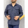 Likralı TAKTİK KORUMA GÖMLEĞİ Outdoor Taktik Gömlek İndigo