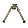 Metal Atlas Bipod 360 Derece Dönebilir Teleskopik Hareketli Çatal Ayak Çöl Renk-ORJİNAL ASKERİ ÜRÜN