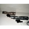 IR Fener Metal M300W Strobe Scoutlight Tüfek Feneri, Avcı Feneri, Silah feneri, Kablolu Metal Fener Airsoft