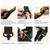 SAR56 ORIGINAL Sling, SPECIAL OPERATIONS ORIGINAL Sling, Dual Point Quick Release Adapter Imported, QD SLING