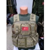 MPT-HK-G3 Çöl Sarı Hücum Yeleği Fileli (Plakalıklı) Yeni