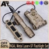 NGAL -Metal Kasa LAZERLİ FENER + M600C TÜFEK FENERİ IR YEŞİL LAZER Airsoft SET