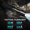 Richfire 1000 Lümen Yeşil Lazerli Tüfek Feneri , Long Distance Laser Sight with Light Combo Flashlight