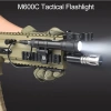 SUREFIRE M600c TAKTİK EL FENERİ KABLOLU Scout Light LED Flashlight Weapon Remote Switch Picatinny
