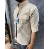 Likralı TAKTİK KORUMA GÖMLEĞİ Outdoor Taktik Gömlek PFG Krem