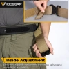 Tactical Detachable Velcro Belt Laser Cut Metal Buckle (For Attaching Magazine Holster)