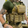 Tan Desert Borataktik QR Hücum Yeleği Kurtulmalı Quick Release HK33 Mpt76 MPT55 Ak47 (Plakalıklı)