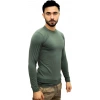 Termal Tişört Mikrofiber Haki Uzun Kol