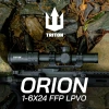 Triton Tempest Orion 1-6x24 (FFP) Tüfek Dürbünü First Focal Plane Low Power Variable Professional Optic Orjinal
