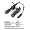 Tüfek Feneri 22mm Wadsn Metal M300W Strobe Scoutlight M600W el feneri avcılık silah feneri Airsoft kablolu metal fener 22 mm ray için