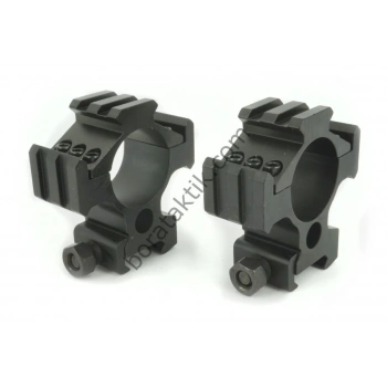 30mm Dürbün Ayağı 3 Raylı Metal Picatiny