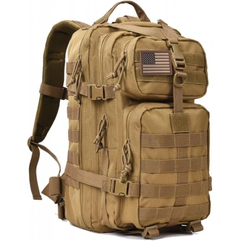 35 Litre Çöl Rengi Taktik Sırt Çantası İthal