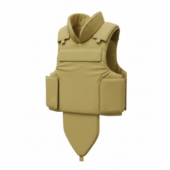 Ful Koruma BALİSTİK YELEK SEVİYE 3a KURŞUN Geçirmez Tan Renk