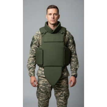 Ful Koruma BALİSTİK YELEK SEVİYE 3a KURŞUN Geçirmez Haki