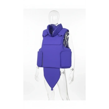 Ful Koruma BALİSTİK YELEK SEVİYE 3a KURŞUN Geçirmez Mavi