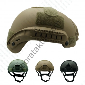 Airsoft Koruyucu Taktik Kask Kısa Kulaksız Fast Helmet Airsoft Plastic