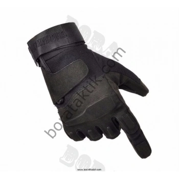 Askeri Eldiven Uzun Siyah Blackhawk