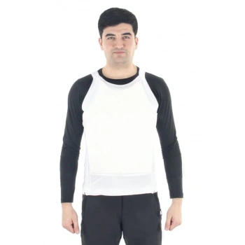 Gömlek Altı Çelik yelek SEVİYE 3a KURŞUN GEÇİRMEZ ÇELİK YELEK ATLET FERMUARLI