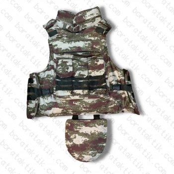 BALİSTİK YELEK PİYADE SEVİYE III KEVLAR KURŞUN GEÇİRMEZ PLAKA TAŞIYICI