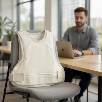 BALLISTIC VEST LEVEL 3A 44 MAGNUM BULLET PROOF- ATHLETIC STEEL VEST