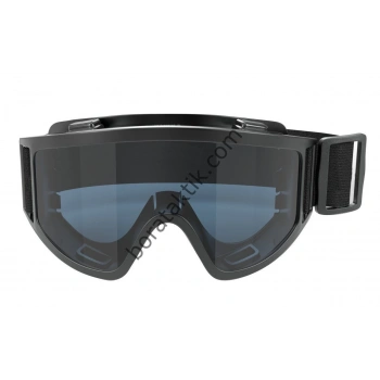 BORA NVG BALİSTİK KORUYUCU GÖZLÜK SİYAH ASKERİ TİP 3 LENS