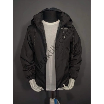 Colombia Siyah Yağmurluk Mont